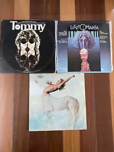 Bulk Lot of 3x Roger Daltrey (The Who) LP Vinyl Record Collection - Lisztomania - Imagen 1 de 1