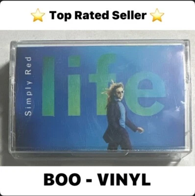 Simply Red ~  Life ~ Music Cassette Tape 1995 Play Tested EX / EX Condition - Image 1 of 4