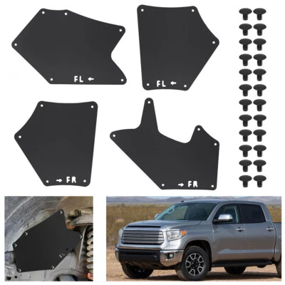 Splash Shield For Toyota Tundra & Sequoia 2007-2022 Fender Liner Apron Guard Foto 1 de 4