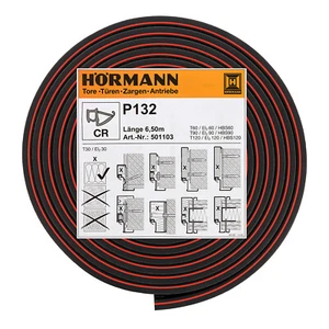 ★ Hörmann Zargendichtung P132, 6500 mm H16 OD / H6 OD H3 OD - Bild 1 von 8