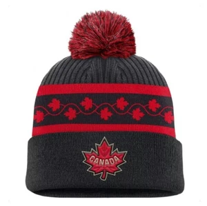 Fanatics 4 Nations Face Off 2025 Toque Cuffed Knit Hat TEAM CANADA - Picture 1 of 2