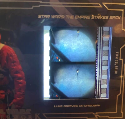 STAR WARS 2017 TOPPS MASTERWORK FCR-14 FILM CEL RELIC LUKE ARRIVES ON DAGOBAH V2 - Image 1 of 3