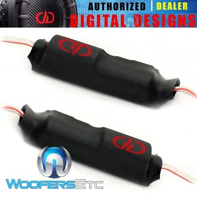 DIGITAL DESIGNS DD AUDIO TXOHP18 HIGH PASS TWEETER CROSSOVERS HP18 18dB/OCT CAR AUDIO PAIR NEW
