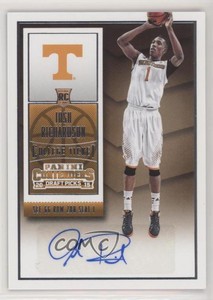 2015 Panini Contenders Draft Picks College Ticket Josh Richardson Rookie Auto RC