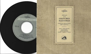 DISQUE DE PRÉSENTATION HORS-COMMERCE DES GAVURES ILLUSTRÉS VINYLES 17 CM-45tr- - Imagen 1 de 1