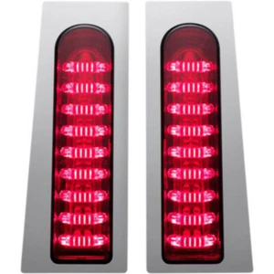 Custom Dynamics ProBEAM Red Fillerz LED Indicator Lights Harley Touring 14-20 - Picture 1 of 2