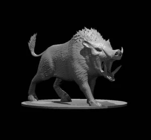 Jabalí Gigante Mini - DND - Conquistador - Mazmorras y Dragones - RPG - Mesa - mz425 - Imagen 1 de 1