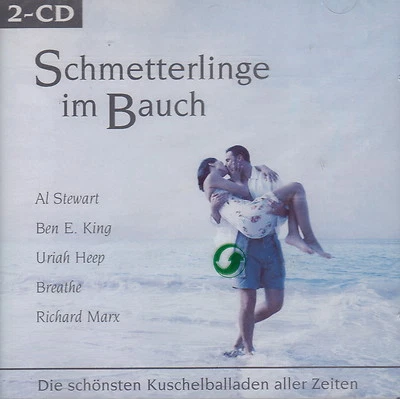 Schmetterlinge im Bauch: Best Romantic Ballads of All Time (2 CDs, Disky) Sealed - Image 1 of 2