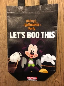 Disney Mickey's Not So Scary Halloween Party 2023 Trick or Treat Bag - Picture 1 of 3