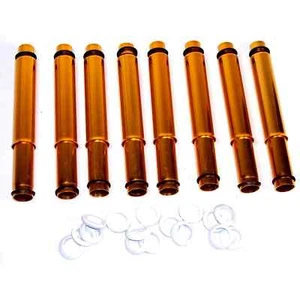 Push Rod Tubes, Big Mouth Spring Loaded, 8 Piece Dunebuggy & VW - Foto 1 di 1