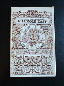 Fillmore East Concert Program - Feb 11-12, 1969 Grateful Dead/Janis Joplin - Picture 1 of 4