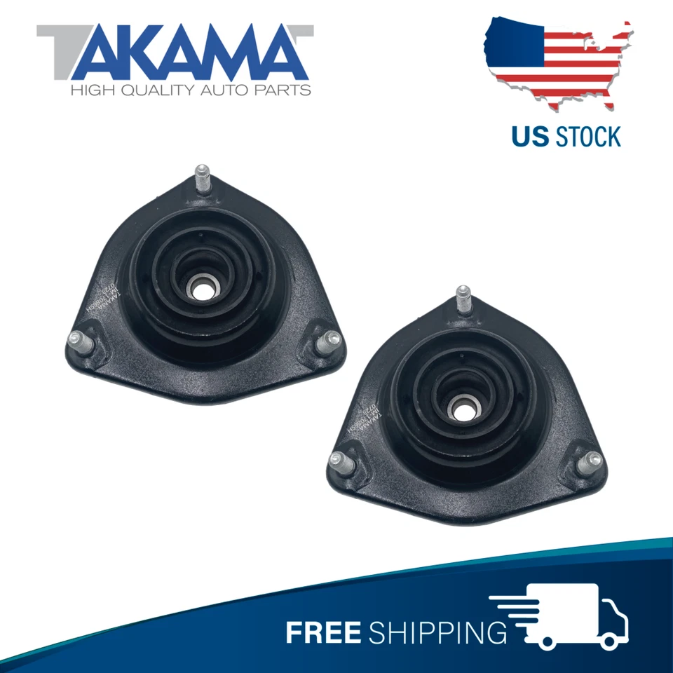 2 pcs Front Strut Mounts Kit Front Pair of 2 for HYUNDAI ELANTRA, TIBURON - Image 1 of 4