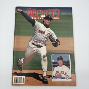 Beckett Baseball Card Monthly No. 76 - ROGER CLEMENS, RED SOX - July 1991