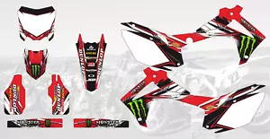AM0405 GRAPHICS DECALS STICKERS FOR HONDA CRF250 R 2014-2017 CRF450 R 2013-2016 - Picture 1 of 1