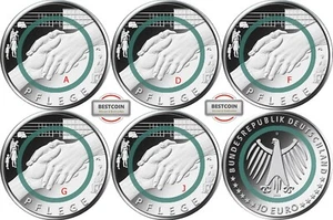 10 Euro 2022 " PFLEGE " erste Polymerring  A/D/F/G/J  UNC aus Rolle  IDR-2022 - Bild 1 von 1