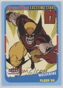 2023 UD Fleer Throwbacks '89 Marvel Edition Exciting Stars #ES-9 Wolverine - Bild 1 von 1