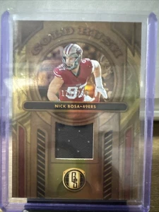 2024 Panini Gold Standard - Gold Rush Nick Bosa #GR-NBA /299 (MEM) - Bild 1 von 2