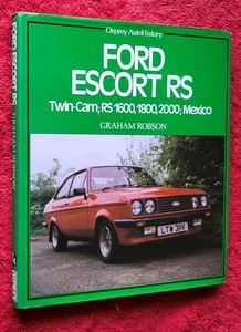 * SIGNIERT GRAHAM ROBSON FORD ESCORT RS Twin-Cam RS1600 RS1800 RS2000 Mexico sehr guter Zustand - Bild 1 von 10