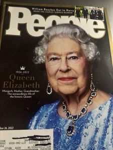 People Magazine September 26 2022 Queen Elizabeth Tribute FREE SHIP USA 96 PAGES - Picture 1 of 7