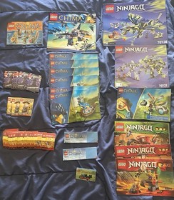 lego manual Instruction Book Lot Chima Ninjago 70231 70105 70753 2254 9441 70736