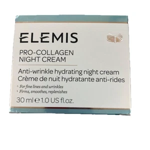 Elemis Pro-Collagen Anti-Wrinkle Hydrating Night Cream,-1oz-30ml - NEW IN BOX - - Picture 1 of 6