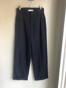 INES DE LA FRESSANGE X Uniqlo Damen Wollmischung Weite Hose Navy Größe: 0 - Bild 1 von 12