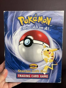  1999 Pokemon STARTER GIFT BOX Base (leer ohne Karten) Vintage - Bild 1 von 5