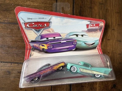 迪士尼皮克斯汽车增压电影瞬间 Flo 和 Ramone 1:55 压铸汽车 — 第 1/4 张图片