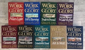 The Work and the Glory Vol 1-9 Complete Series Hardcover Set Gerald Lund LDS - Picture 1 of 10