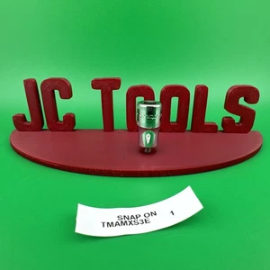 Snap On TMAMXS3E 1/4" Unidad métrica 3 mm broca hexagonal rechoncha enchufe cromado 1 - Imagen 1 de 9