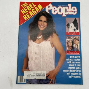People magazine February 24, 1986 Patty Davis, Michael J. Fox, Reagan - Bild 1 von 11