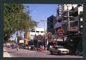 TAILANDIA 1988 postal PATTAYA RIVIERA St. correo aéreo a ITALIA - Imagen 1 de 2