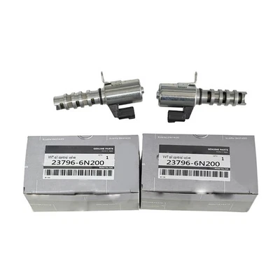 2X OEM 23796-6N200 for Nissan Titan Infiniti G37 VVT Variable Timing Solenoid Foto 1 de 4