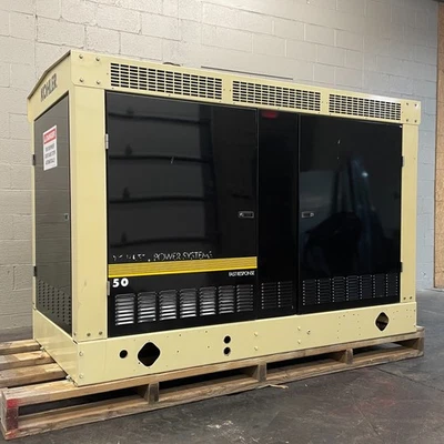 Gerador de espera Kohler 50KW, gás natural/propano, monofásico ou trifásico, ENVIAMOS! - Imagem 1 de 4