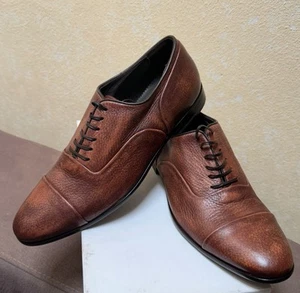 Scarpe uomo stringate da cerimonia n42 vera pelle Made In Italy - Foto 1 di 6