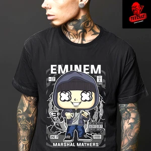 Camiseta Eminem 'Marshall Mathers' Rap & Hip Hop Funko Pop Unisex Algodón S–3XL 🎃 - Imagen 1 de 10