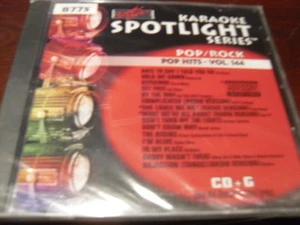 SOUND CHOICE SPOTLIGHT SERIES KARAOKE 8775 POP HITS VOL 144 CD+G SEALED - Imagen 1 de 1
