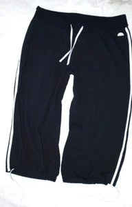 Schwarze Sporthose 3/4 Länge Baumwolljersey Ellesse Gr. S - Bild 1 von 1