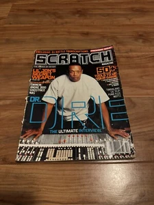 SCRATCH MAGAZINE #1 PREMIERE ISSUE Dr. Dre Eminem Funkmaster Flex Andrew 3000 - Picture 1 of 3