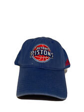 Vintage Adidas Detroit Pistons Blue Embroidered Dad Hat