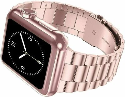 Correa metálica iWatch de acero inoxidable para Apple Watch Series 8 7 41 mm 45 mm Foto 1 de 4