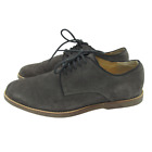 Sebago Mens Size 8.5 M Norwich Oxford Dress Shoes Dark Gray Suede B810307 EUC