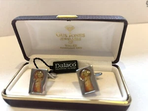 Mens Dalaco Marilyn Monroe cufflinks, collectable, vintage New in case - Picture 1 of 3