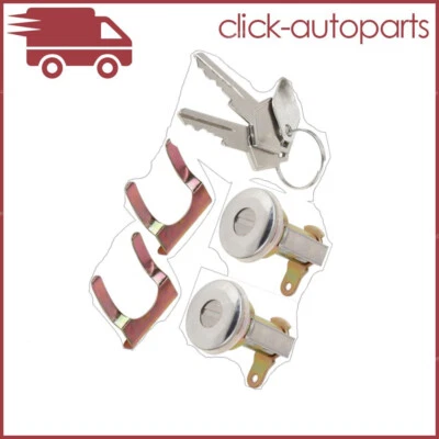 5070004 Door Lock Cylinder w/ 2 Keys Gasket Retainer For Dodge D100 D250 D350 Foto 1 de 4