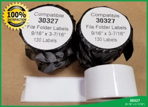 30327 Dymo® Compatible 4XL Thermal Labels Large Address  Return White - 2 Rolls - Picture 1 of 1
