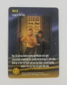 1996 Star Trek The Card Game TCG Wild Living in the Past Promo Fleer/SkyBox - Picture 1 of 6