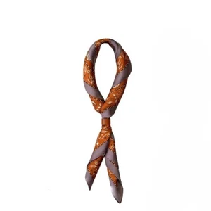 Bufanda de seda cachemira hombres mujeres vintage vaquero cuadrado corbata pañuelo para el cuello para camisa - Imagen 1 de 5