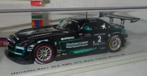 Spark Mercedes-AMG GT 3 Black Falcon Winner 24h Dubai 2015 1:43 PC+OVP SB900 - Picture 1 of 3