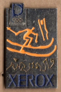 LILLEHAMMER 1994. OLYMPICS GAMES. SPONSOR PIN XEROX. ALPINE SKIING - Picture 1 of 1