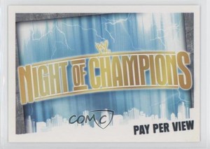 2009 Topps WWE Slam Attax Evolution Night of Champions